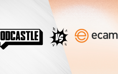 Podcastle vs Ecamm: Which is Best For Podcasting in 2025?