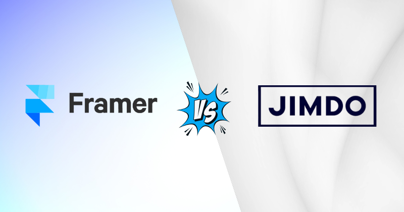 Framer vs Jimdo