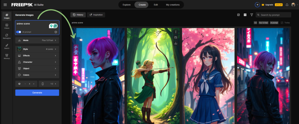 Freepik ai image generator