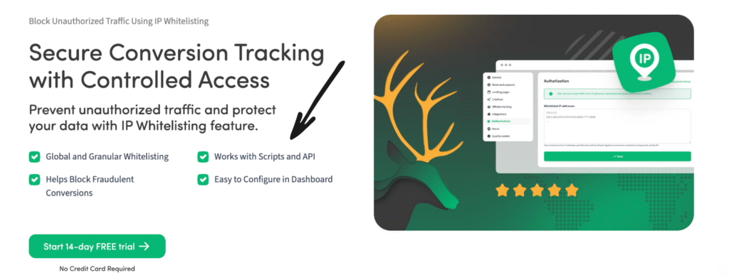 Trackdesk Review 2025: Best Affiliate Tracking Software 7 Trackdesk Unauthorized Traffic blocking