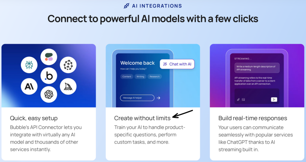 Bubble AI Integration