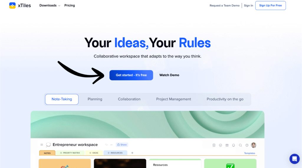 xtiles homepage