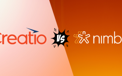 Creatio CRM vs Nimble CRM: Which is The Best One in 2025?