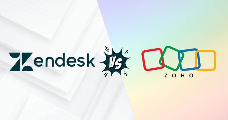 Zendesk vs Zoho crm
