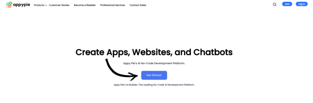 appypie homepage