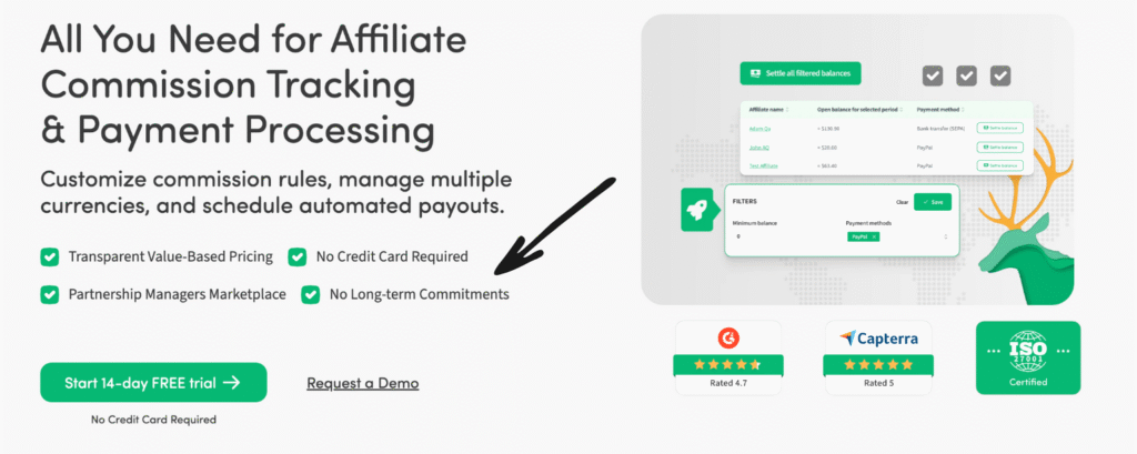 Trackdesk Review 2025: Best Affiliate Tracking Software 9 trackdesk Commission Tracking & Payment Processing