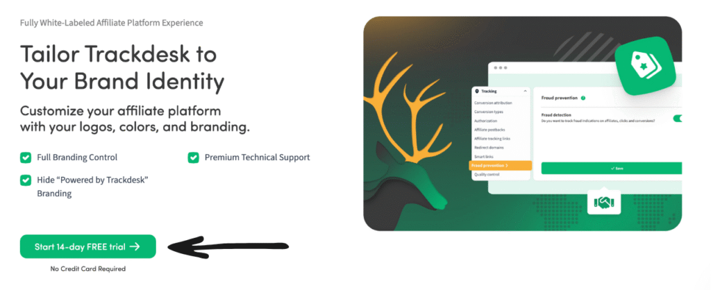 Trackdesk Review 2025: Best Affiliate Tracking Software 11 trackdesk full white label