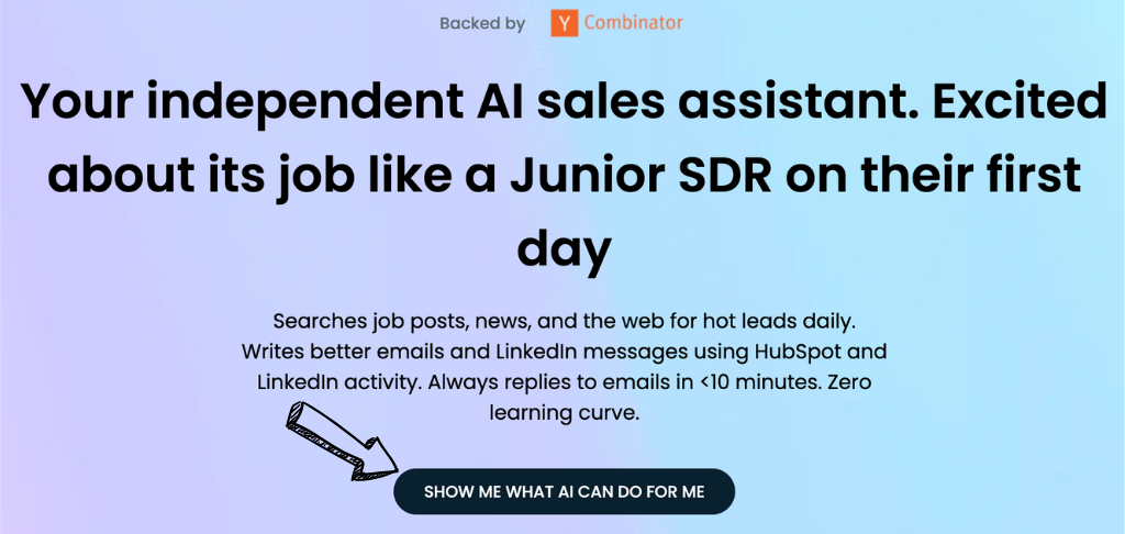 AiSDR independent AI sales