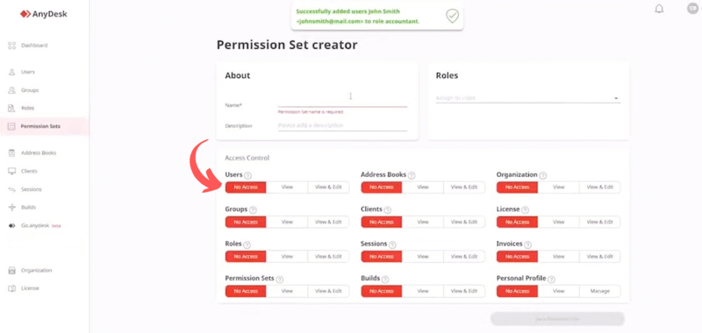 AnyDesk Remote Server Monitoring