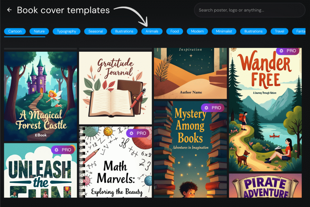 phedra Book cover templates