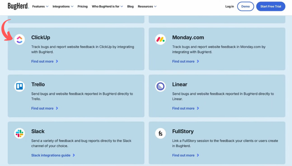 Bugherd Advanced App Integrations
