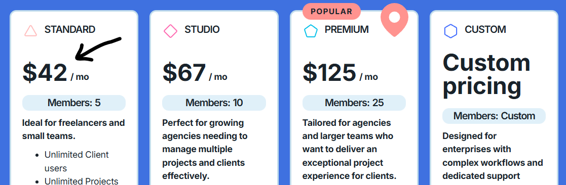 BugHerd Pricing Image