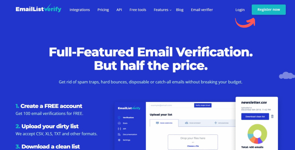 EmailListVerify Introduction