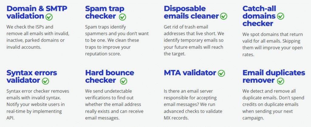 EmailListVerify Top Benefits