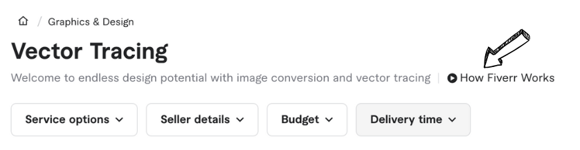 Fiverr vector tracing