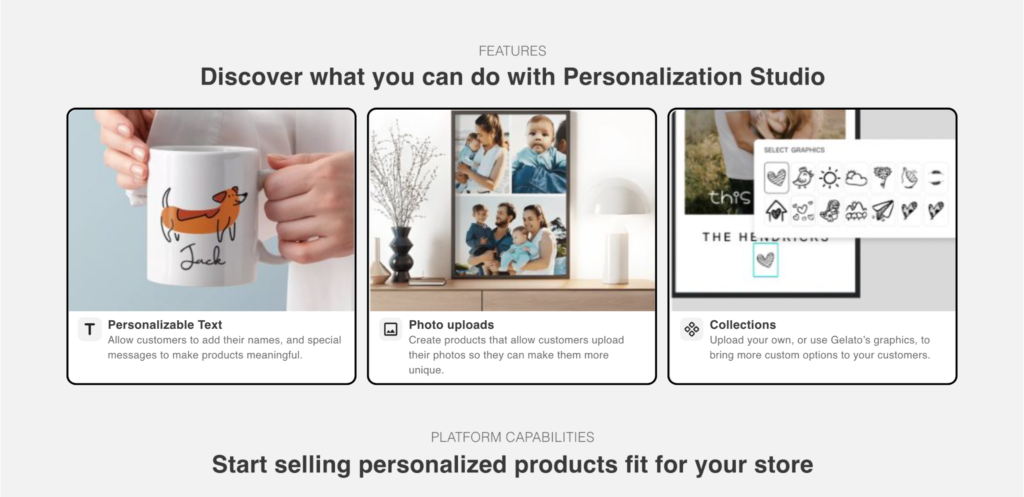 Gelato personalization studio