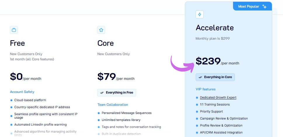 Growth-X Pricing