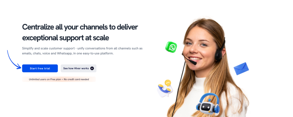 Hiver Omnichannel inbox