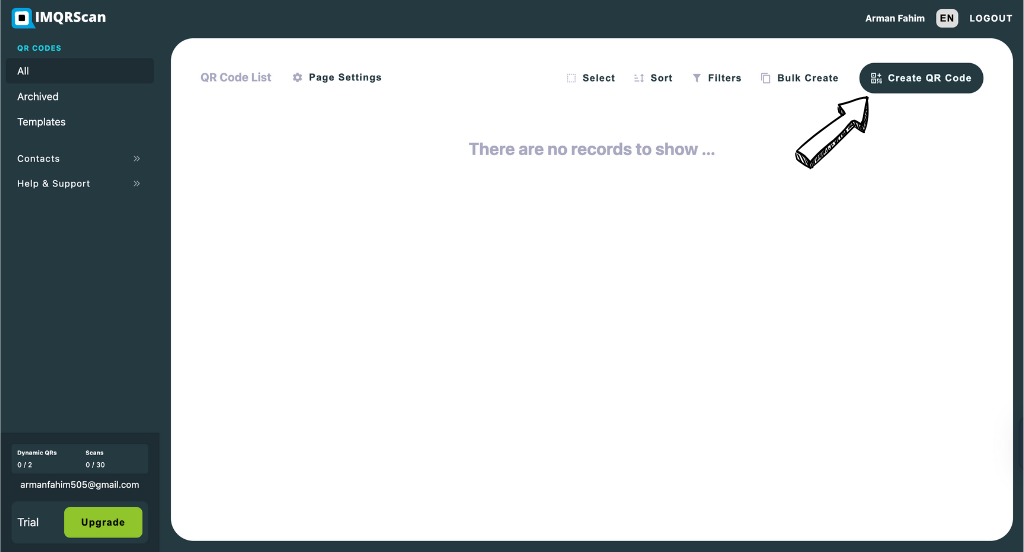 IMQRScan personal experience