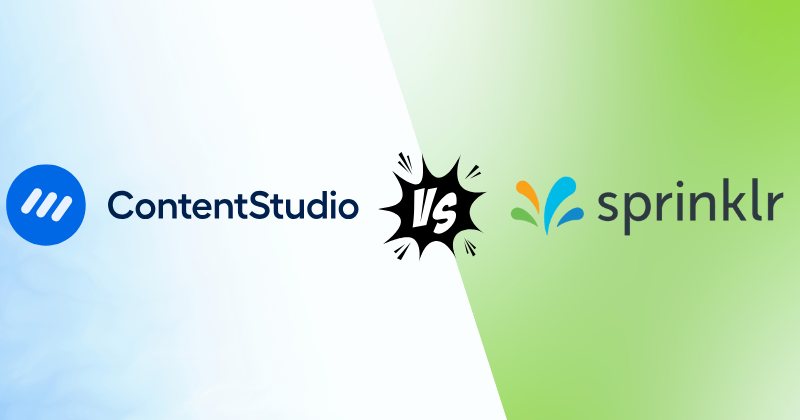 Content Studio vs Sprinklr