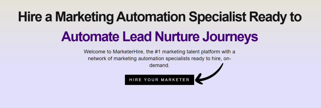 MarketerHire marketing automation