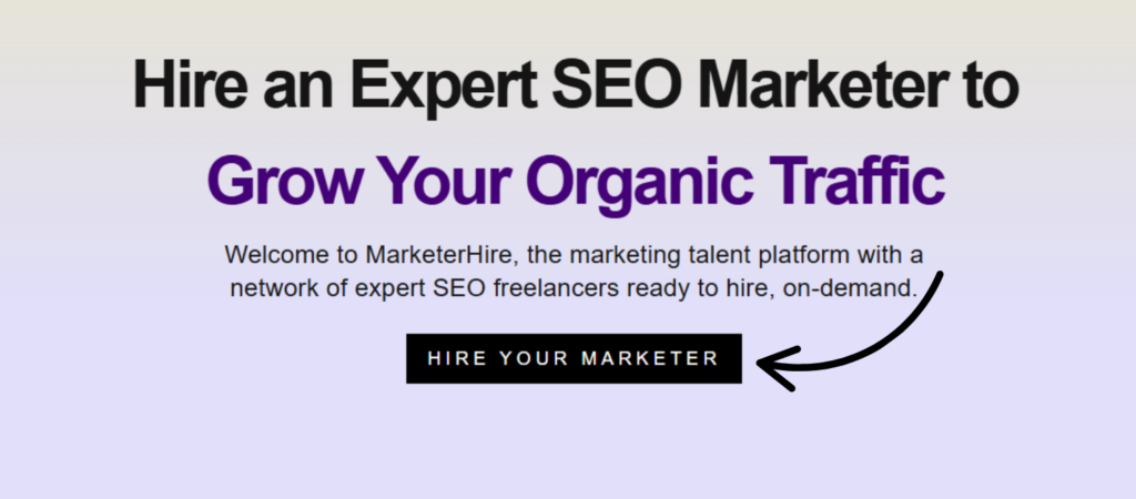 MarketerHire seo marketer