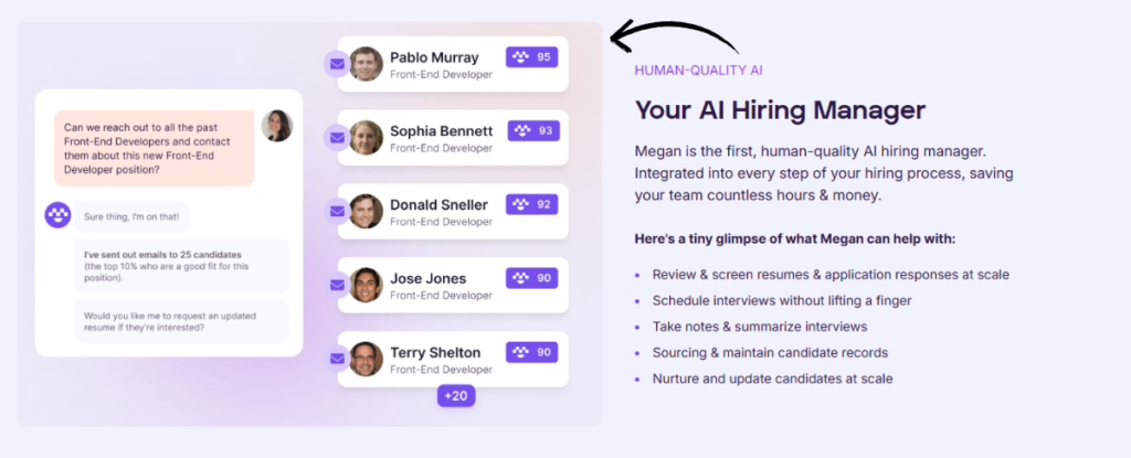 Mega HR human quality ai