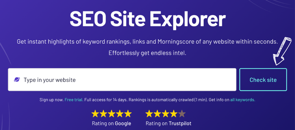 Morningscore ApS site explorer