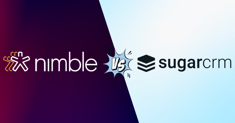 Nimble crm vs Sugarcrm