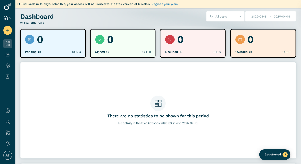Oneflow personal experience