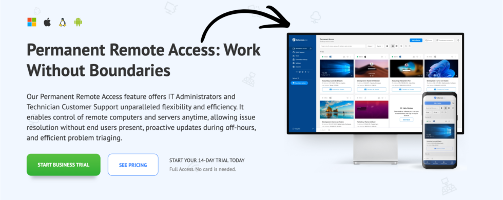 Getscreen Review 2026: Cheap but Is It Any Good? 7 Getscreen Permanent Remote Access Image