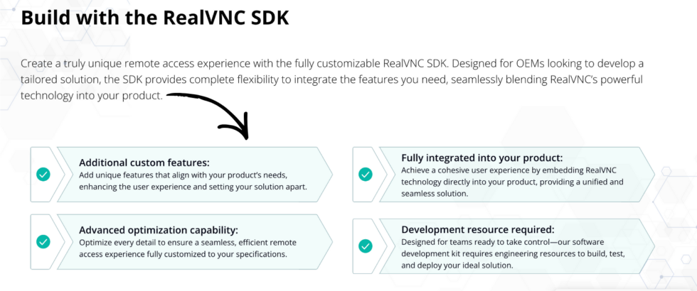 VNC Connect RealVNC SDK Image