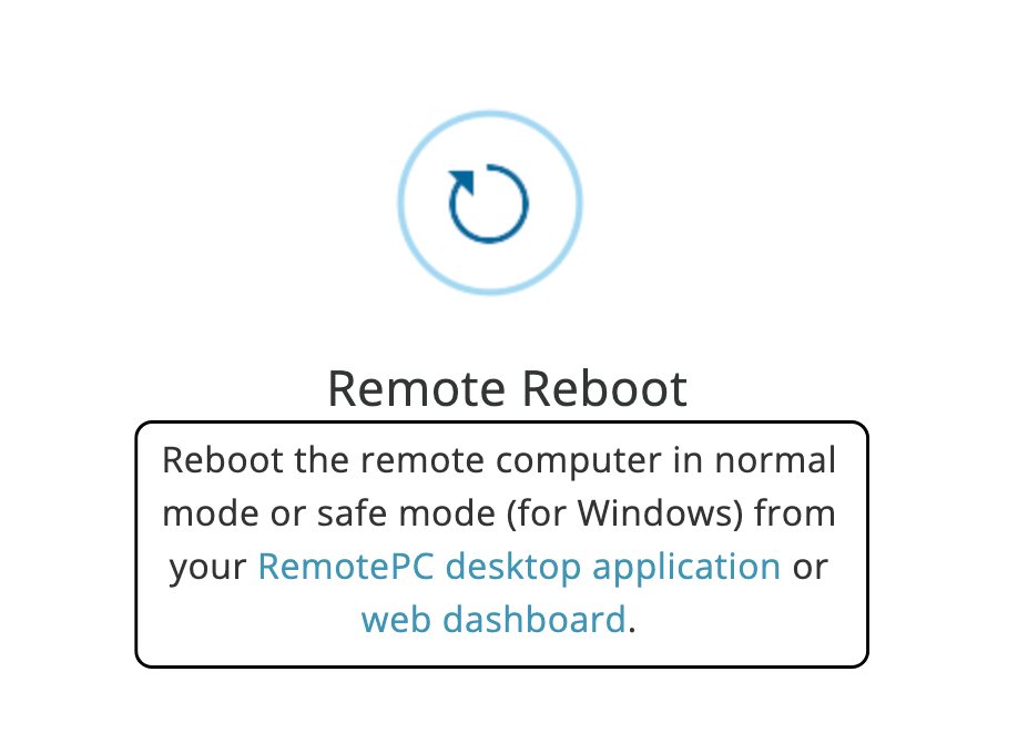 remotepc Remote Reboot