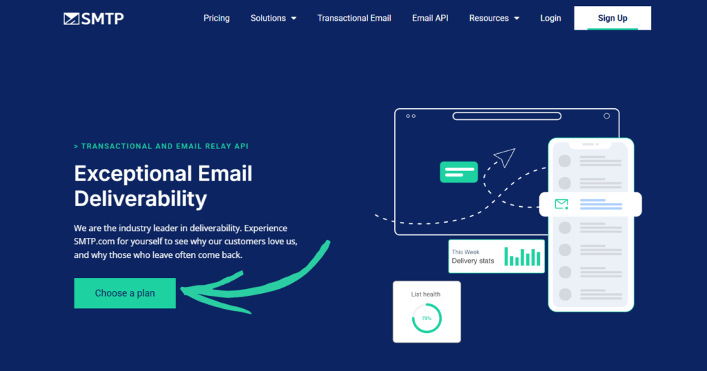 SMTP homepage