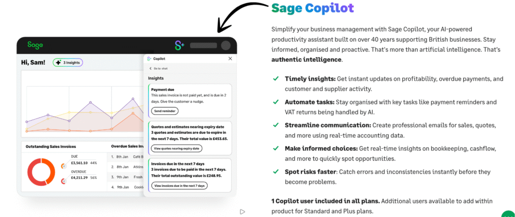 Sage Copilot