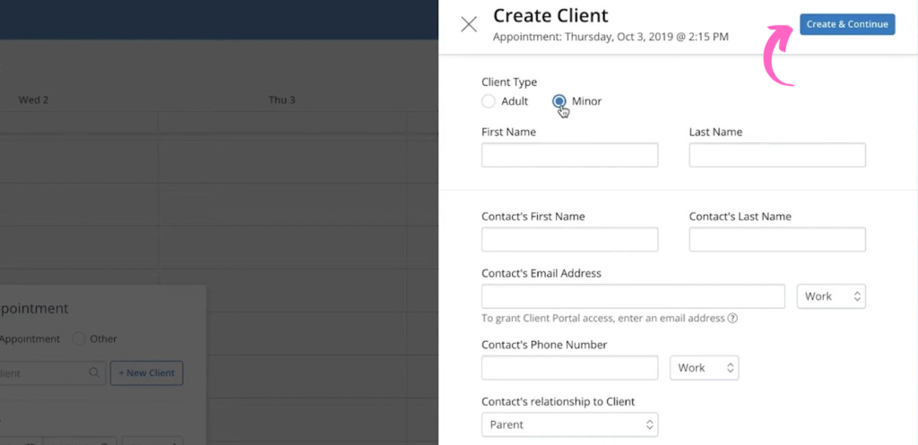 SimplePractice Client Management