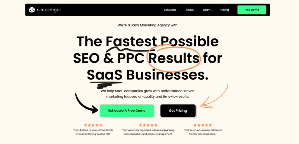 SimpleTiger homepage