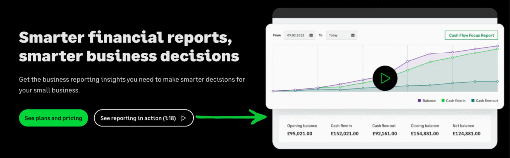 sage Smarter financial reports