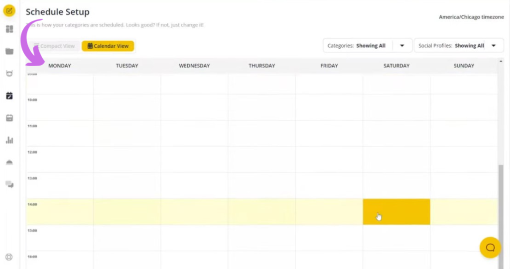 SocialBee Automated Scheduling