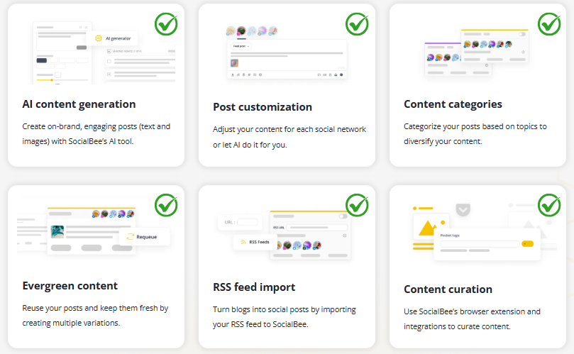 SocialBee Top Benefits