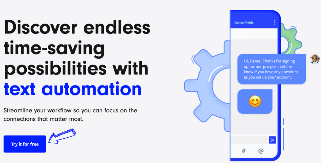 Textline text automations