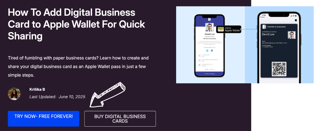 Uniqode apple wallet