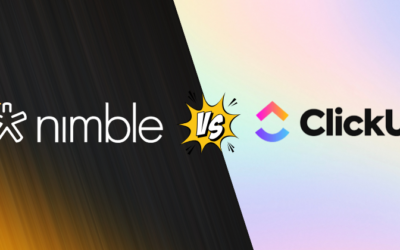 Nimble CRM vs ClickUp: Which is The Best One in 2025?