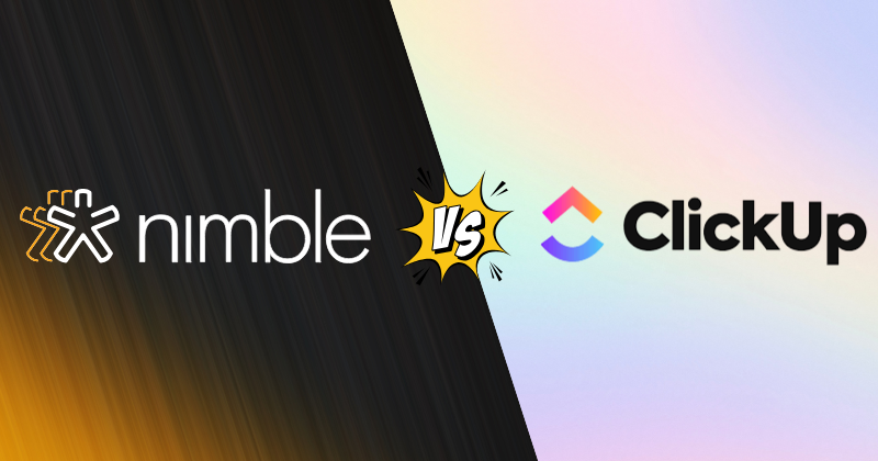 Nimble CRM vs ClickUp