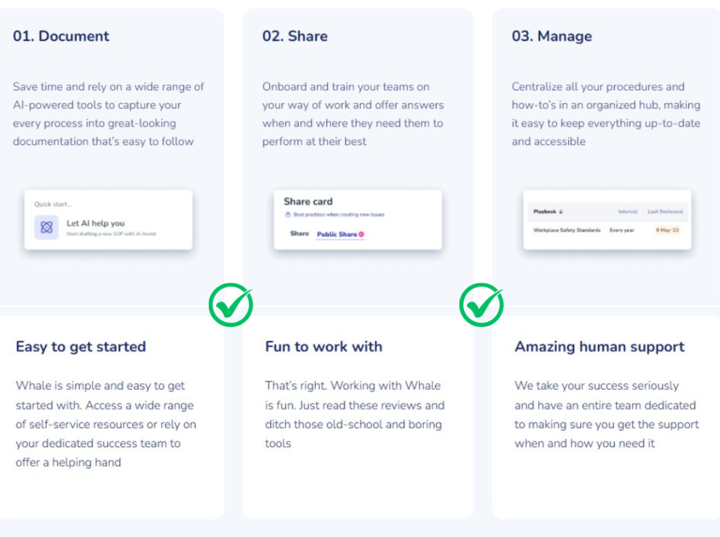 Whale io Top Benefits