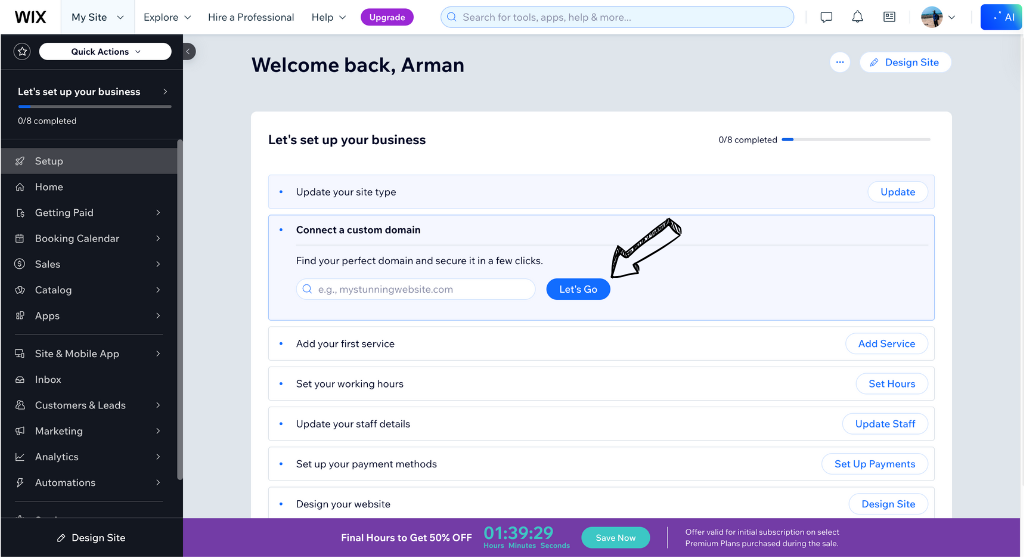 Wix personal experience