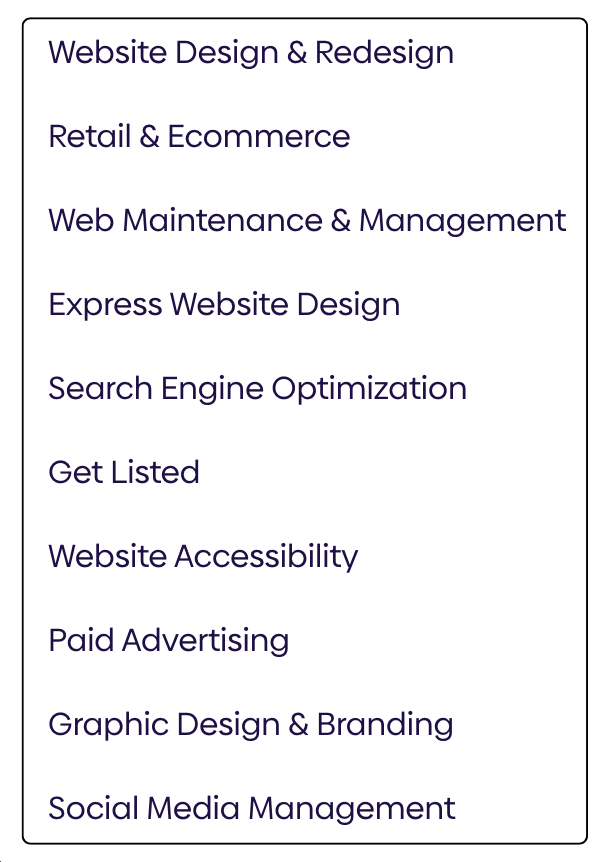 Zoek top benefits