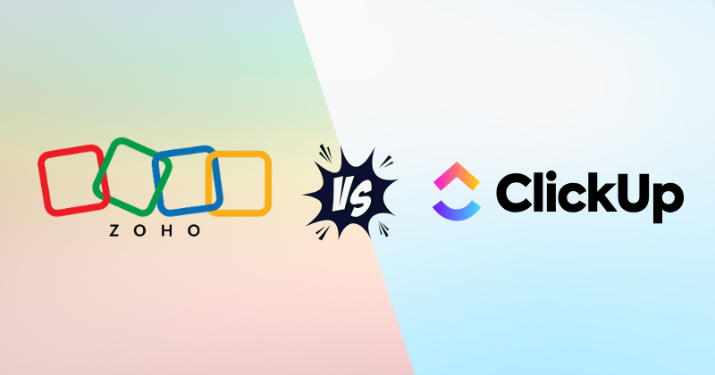Zoho crm vs Clickup