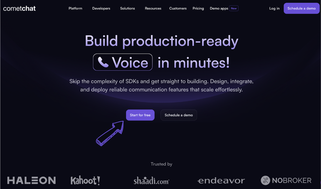 cometchat homepage
