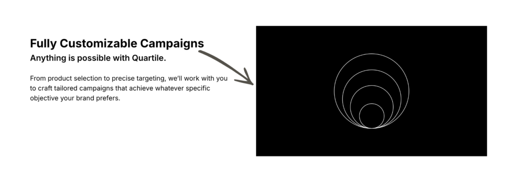 quartile ully customizable campaigns